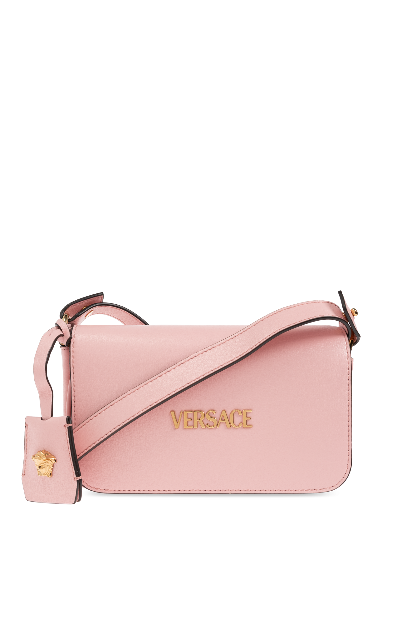 ショルダーバッグ・ポシェット Mini Vitello Shoulder Bag - Versace - Leather - Pink Pink Shoulder bag Tag Mini Versace - Vitkac AS